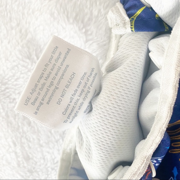 BEAU & BELLE Adjustable Swim Diaper 0-36 mo - Picture 6 of 6